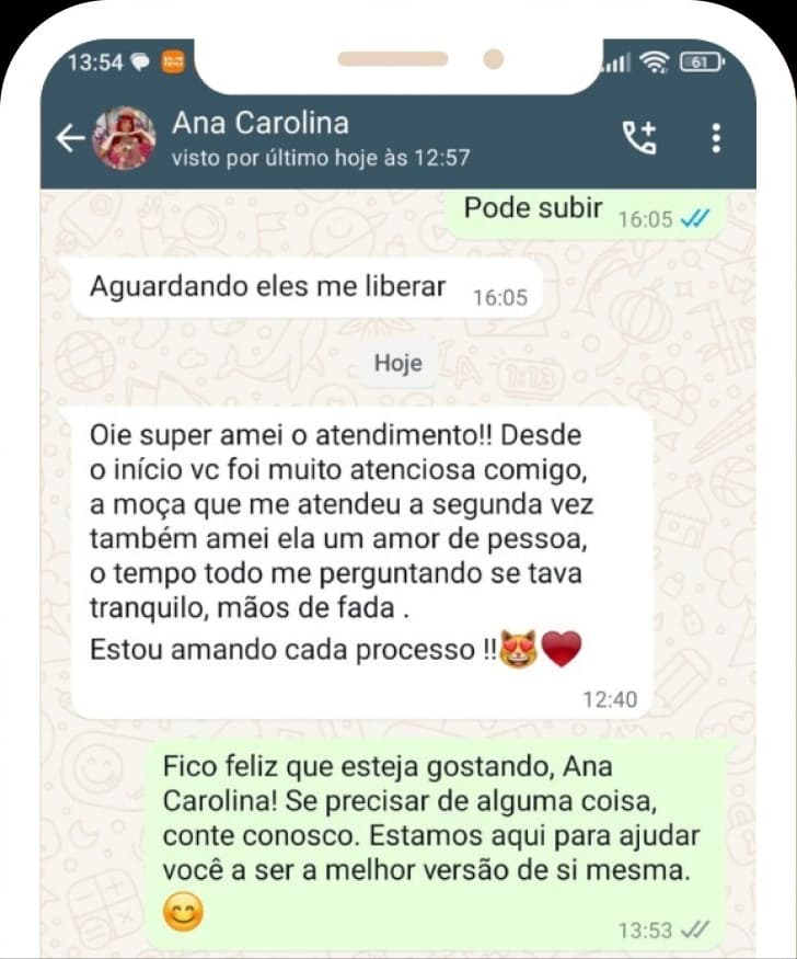 Depoimento de paciente satisfeita com o tratamento - Jennifer Borges